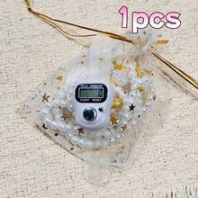 1011 最新款糖果袋、手动电子计数器、LED 计数器、按钮式指环计数器、计数戒指、计数器，迪拜、中东、穆斯林祈祷必备 - 多色 - 查看 14