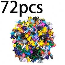 pokemon 24-144 件 可动人偶 2-3厘米 迷你人偶模型玩具 动漫收藏娃娃 生日礼物 - 彩色 - 查看 12