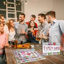 Adult Drinking Game Set - Perfect For Parties & Holiday Season Eve Gatherings, Interactive Fun Board Games - 1 chiếc - Xem 3