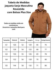 Men's Plus Size Lined Twill Jacket With Pockets - Camel - View 4