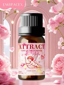 EMBRACEX. 1 Bottle 10ml Valentine's Day Essential Oil, Warm Fragrance Oil, Valentine's Gift, Can Be Used For Candle Making, Diffuser, Humidifier And Soap, Gift For Women. Top Notes: Sweet Orange; Middle Notes: Lavender; Base Notes: Ambergris, Musk, Oakmoss, Caramel. - 吸引 - 查看 7
