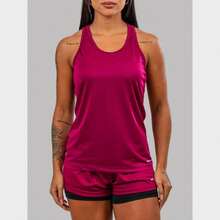 Women's 2-In-1 Gym Set With Compression Shorts And Racerback Tank Top For Exercise And Training - Junta - Ver 2