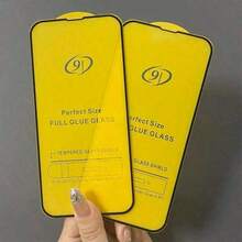2 Complete 9D Tempered Glass Screen Protectors foriPhone - iPhone 12 Pro Max - Ver 2