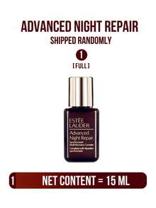 Estée Lauder Esencia reparadora intensiva, suero facial premium, disponible en 1.5/7/15ml, combate el "envejecimiento por fatiga nocturna" en 3 días, ilumina la piel en un 26%, reduce las arrugas rebeldes en un 10% en 2 semanas, mejora la firmeza en un 10%, proporciona una reparación integral contra el daño fotográfico, 93% de los usuarios aprueban una recuperación talla grande rápida, 89% de los usuarios aprueban efectos mejorados, formulado con extracto de levadura fermentada y extracto de semilla de baobab, reparación nocturna de confianza a nivel celular, apto para todo tipo de pieles. - Sérum reparador nocturno avanzado de Estée Lauder - Ver 14