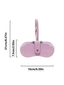 Multi-Functional Eyeglass Storage Pouch, Fashion Shockproof Portable Eyeglass Case, Women's Compact Eyeglasses Box, Travel Essentials, School Supplies, Holiday Camping, Holiday Necessities, Holiday Accessories, Mini Summer Travel And School Gift, Gift For Family, Friends And Loved Ones, Mother's Day Gift - Multicolor - View 9