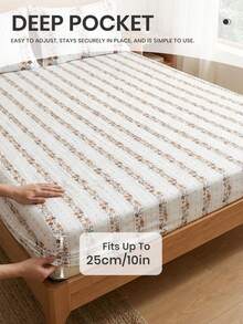 Bộ ga trải giường in họa tiết 2/3 món (1 ga trải giường + 1/2 vỏ gối, không kèm ruột gối), chất liệu bảo vệ nệm thân thiện với da, vỏ nệm in họa tiết, mềm mại và thoáng khí, nhiều kích cỡ phù hợp với giường đơn/đôi/nữ hoàng/vua, dùng được cả bốn mùa, có thể giặt máy, trang trí nhà cửa, trang trí phòng ngủ. - Nhiều màu - Xem 7