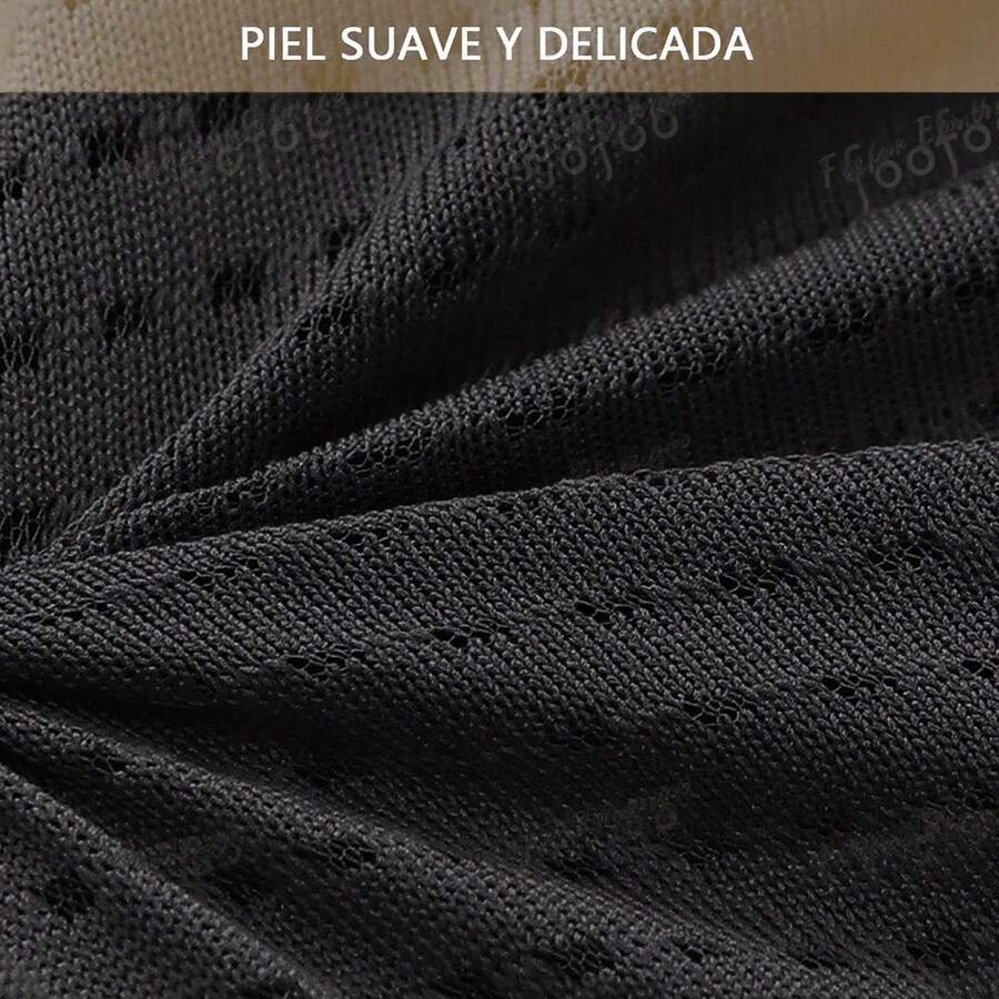 ¡RecomendadoPaquete 3 Sujetador Sin Varillascomodo Y Moderno Respirable¡Top de Temporada - Negro Rose Mazapán - Ver 1