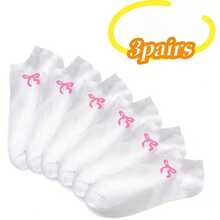 6双装男女通用运动短袜，速干、吸湿排汗、防滑，黑白灰三色可选 - 彩色 - 查看 11