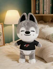 8Pcs Plush Dolls, Plush Toy Christmas Edition - Cute Kpop Idol Cartoon Animal Stuffed Dolls, Holiday Gift For Fans, Xmas Decor - 彩色 - 查看 10