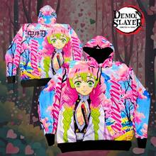 Sudadera MitsuriKanroji De DemonSlayer Hecha En Mexico Hoodie Juvenil KIMETSU NO YAIBA - SUDADERA CON CAPUCHA UNITALLA - Ver 5