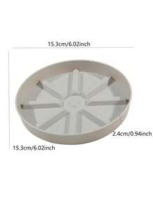 Breathable Flower Pot Tray, Round Root-Controlling Anti-Rot Pot Bottom Tray, Movable Water-Catching Tray - Multicolor - View 9