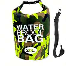 Camouflage Waterproof Dry Bag, High Quality Floating Dry Backpack 1.32 Gallon/2.64 Gallon/3.96 Gallon/5.28 Gallon/7.93 Gallon, Roll Top Bag Keeps Gear Dry, Suitable For Kayaking, Rafting, Sailing, Swimming, Camping, Hiking, Beach, Fishing - Multicolor - View 16