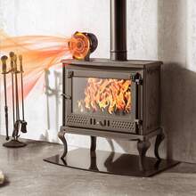 5-Blade Chimney Fan, Wood Stove Fan That Operates Without Electricity, Fan For Wood Stoves/Fireplaces (60-Degree Rotation) - 214x200x115mm - View 2