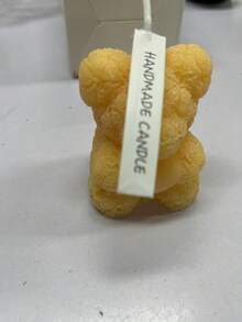 1pc Rose Bear Scented Candle, Individually Packaged, Makes A Great Gift. This Candle Combines Aesthetics And Fragrance, With The Romantic Rose Element And The Adorable Bear Shape Perfectly Blended. - Multicolor - View 11