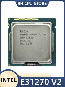 Intel Xeon E3 1270 V2 1270V2 3.5GHz Quad Core CPU Processor SR0P6 LGA 1155 - Beige - View 1