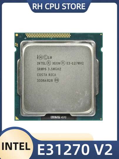  Intel Xeon E3 1270 V2 1270V2 3.5GHz Quad Core CPU Processor SR0P6 LGA 1155