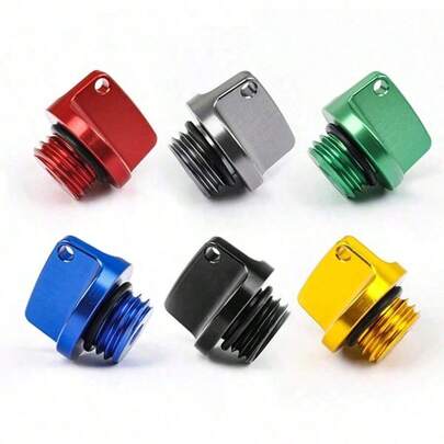 1 chiếc nắp bình xăng xe máy đa năng bằng hợp kim nhôm nhiều màu sắc