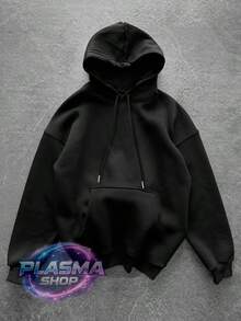 Comfortable Basic Sweatshirt For Everyday Wear Wings Cross Religion Art Streetwear Urban Culture Street Fashion Street Graffiti Tagging Skater Skateboarding Unisex Men's Women's Sweatshirt 50% Cotton 50% Polyester Top Premium Streetwear New Release Immediate Shipping Various Colors!! - 黑色 - 查看 2