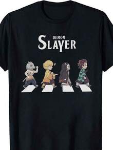 Men Sports Tees & Tanks - Black - View 1