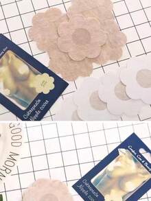 Kit Of Up To 100 Invisible Adhesive Breast Covers 7.5cm – Nipple And Areola Protectors 5 Pairs - 雷東多 - 查看 8