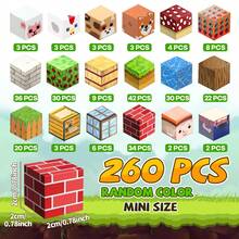 Animal Farm Magnetic Blocks (110-260PCS) Kids' Fun Farm Scene Building Toy, Build Animal Homes, Educational Blocks For Farm Animal Cognition - Multicolor - View 11