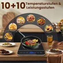 Induction Cookers - 블랙 - 보기 2