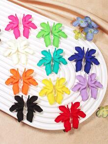 Betykuku 10 Pairs Colorful Floral Stud Earrings Set, Vacation & Casual - flowers - View 5