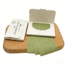 天然面部吸油纸 - 多种选择，易于使用的吸油纸，优质便捷的面部吸油纸 - 护肤或化妆必备 - 彩色 - 查看 12