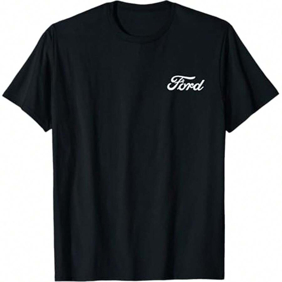 Fords - Bronco SUV Desert Bound Front And Back Graphic T-Shirt - 黑色 - 查看 1