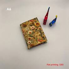 1pc Handmade Classic Daisy Fabric Book Cover, Notebook Journal Fabric Book Sleeve, Gift For Book Lovers And Couples - Single Piece - View 10