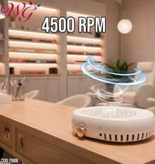 Professional Acrylic Dust And Odor Extractor Vacuum Cleaner With Reusable Filter - Champagne - View 5