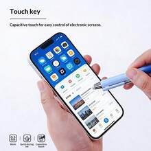 Multi-Functional Touch Screen Pen, Student Exam Writing Pen, Signature Pen, Learning & Exam Supplies, Suitable For Boys, Girls, Students, Back To School & Teacher's Day Gift - Black - View 6