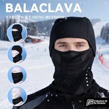 Pasamontaña de esquí de invierno para actividades al aire libre, gorro grueso y resistente al viento para mantener el calor - Multicolor - Ver 3