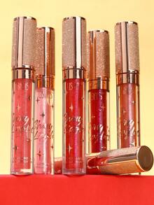 USHAS 保湿唇彩，防水不粘腻，滋养保湿，持久亮泽妆效，细腻珠光液体唇膏，适合所有肤质 - #05 - 查看 6