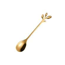 Golden/Silver Stainless Steel Ice Cream Scoop, Elastic Multifunctional Ice Cream Scoop, Creative Fruit Watermelon Ice Cream Scoop - Multicolor - View 12