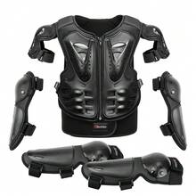 HEROBIKER 1. 摩托车护甲骑士胸背防护越野摩托车骑行防护男女通用防摔护甲骑士膝肘防护骑行必备礼物 - A - 查看 16