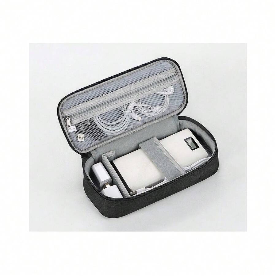 Digital Organizer Bag, Protective Case For Power Bank, Mouse, Charger, Data Cable, Mobile Power, Hard Drive Box - Multicolor - View 1