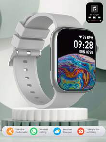 Fashionable Smart Watch For Students, New Model With Call, Music, Weather, And Fitness Tracking Functions - Multicolor - View 4