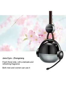 1 pieza Ambientador de coche de metal, Adorno colgante aromático para el coche, Difusor de aceites esenciales de aromaterapia para el interior del automóvil - A - Ver 13