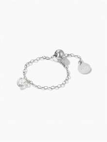 1枚925纯银时尚恶魔眼锆石指节戒指，纯银材质，低过敏性，适合女性日常佩戴、婚礼、订婚等场合，高品质珠宝 - 銀色 - 查看 15