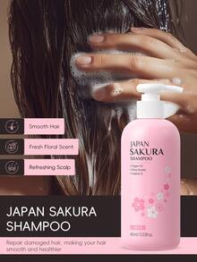 LAIKOU 日式櫻花滋養護髮套組，含洗髮精、護髮素、400ml 保濕修復精華、柔順髮膜、乾髮用保濕抗屑洗髮精，維持染髮後髮色，SPA級女性與女孩護髮產品 - 淺粉色 - 查看 11