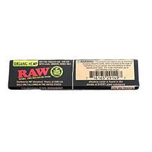 Raw Black Organic King Size Rolling Papers Natural Unrefined + RSV Scoop Card 1 Pack - 1 gói - Xem 3