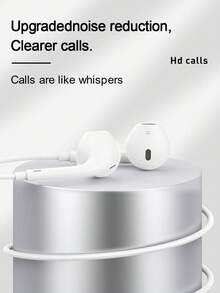 Apple Wired EarPods With USB-C Lightning 3.5mm Connector, Genuine Original Product - White Lightning Connector - View 5