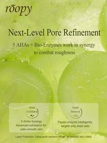 Roopy 150ml Fragrant Fruit Acid Exfoliating Scrub, Bright White Skincare Body Wash ,Removes Dead Skin Cells, Cleanses Body, Moisturizing And Non-Drying,Bath Salt, Suitable For Autumn And Winter - Emerald Mist Citrus Grove (NEW) - View 8