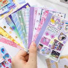 M5 双联贴纸套装，卡通韩风贴纸，DIY剪贴簿装饰材料 - 1 Set - 查看 6