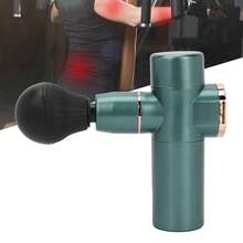 Una pistola de fascia verde, de tamaño mini, fácil de transportar, ayuda a relajar los músculos y aliviar el estrés físico y mental, adecuada para uso doméstico y al aire libre para aliviar la fatiga. - Verde - Ver 2