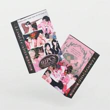 92件/盒 “DO IT”（60张LOMO卡片+32张贴纸）K-POP粉丝周边，SKZ限量版粉丝商品，照片卡，贴纸，节日礼物 - 彩色 - 查看 10