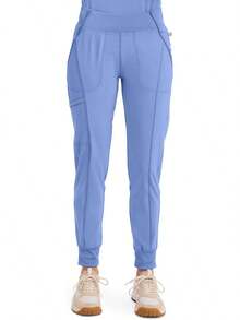 ¡RecomendadoCherokee Infinity - CK110A - Pantalones Deportivos para Mujer de Tiro Medio con 5 Bolsillos y Tela elástica de 360 °   - CK110A¡Top de Temporada - Azul - Ver 11