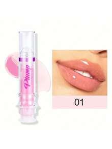 Hydrating Lip Plumper Gloss - Handaiyan Plumping Lip Oil, Long-Lasting Shine For Fuller Voluminous Lips - 多種口味 - 查看 15