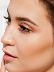 12Pcs Hypoallergenic Stainless Steel 20G Nose Rings & Studs Set With AAA+ Cubic Zirconia & Multi-Style (Butterfly, Flower, Crown) Charms For Women Daily Wear, Piercing Jewelry & Valentine's Day Gift - Style a - View 2